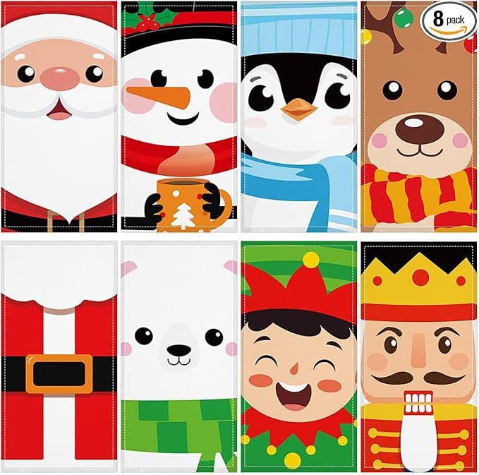 Cross-border Amazon Christmas Style Holiday Lamp Shade Decorative Props Supplies Cross-border Lamp Shade Flag