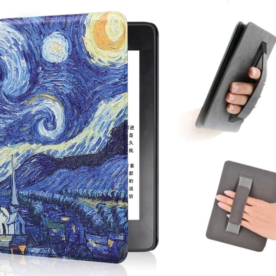 Suitable for Kindle2024 Protective Case Paperwhite12 Hand-Held Protective Case Kpw 7inch Handheld Back Suction Case