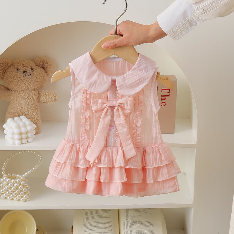Baby swaddling clothes summer newborn bow cake skirt swaddling clothes baby girl full moon hundred days princess skirt