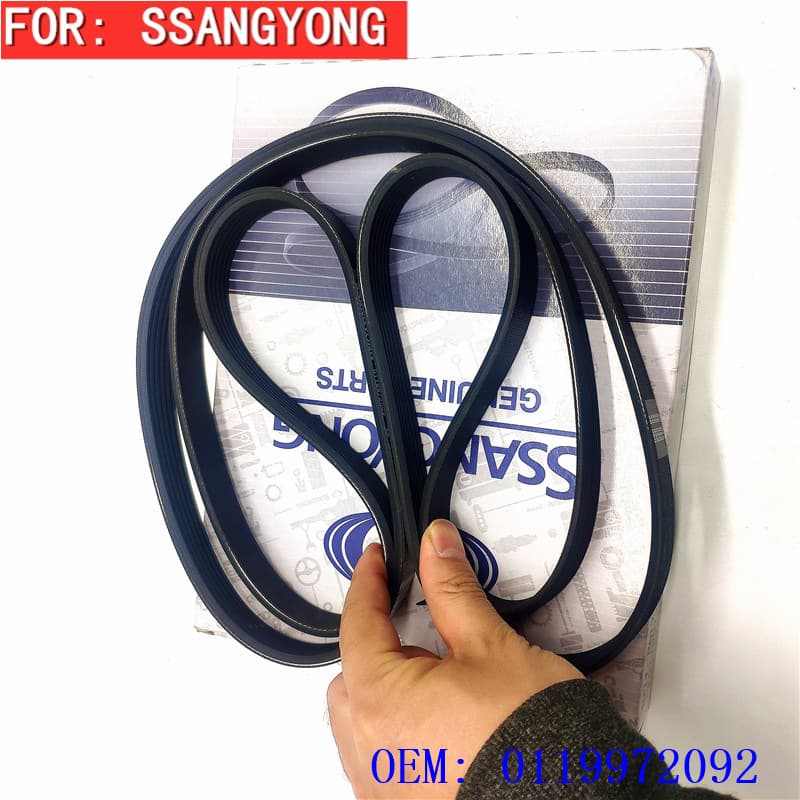 6PK2100 AC Belt for MB100 Huizhong Istana Engine Belt 0119972092