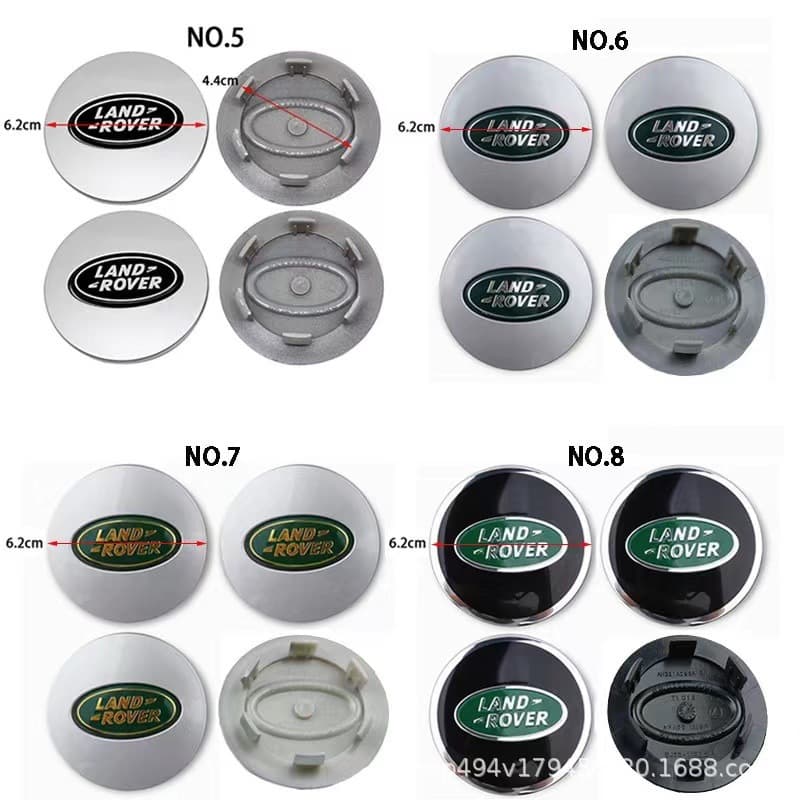 Black Wheel Center Cap for LH, Hubcap, Original Wheel Cap, LANDROVER Wheel Center Cap