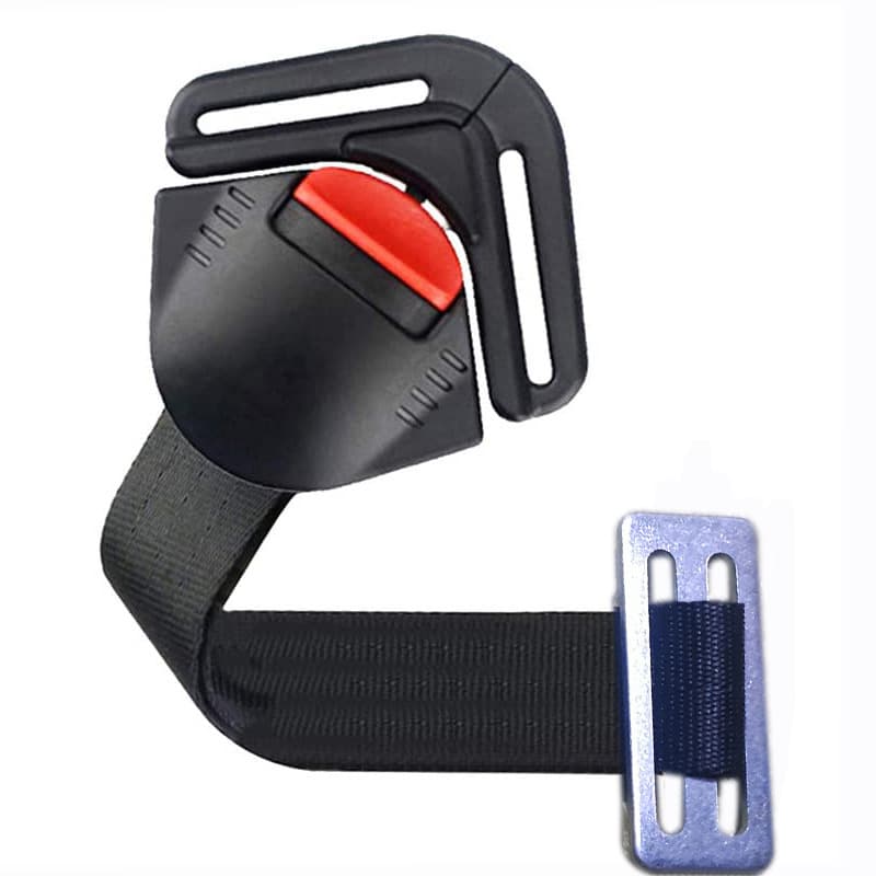 Child Car Safety Seat Belt Five-point Buckle Parts, Five-point Connecting Strap, Carrycot Lock Buckle Wholesale