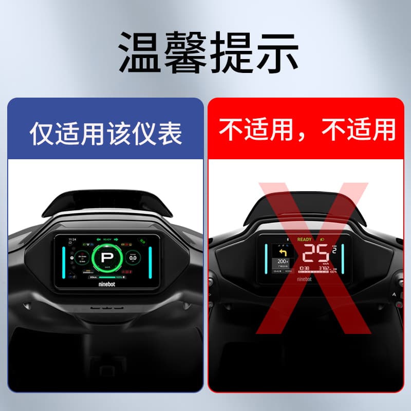 Suitable for Ninebot Mz Mix2025/MzMAX meter cover MZ110 meter film M3 95 electric vehicle modification.