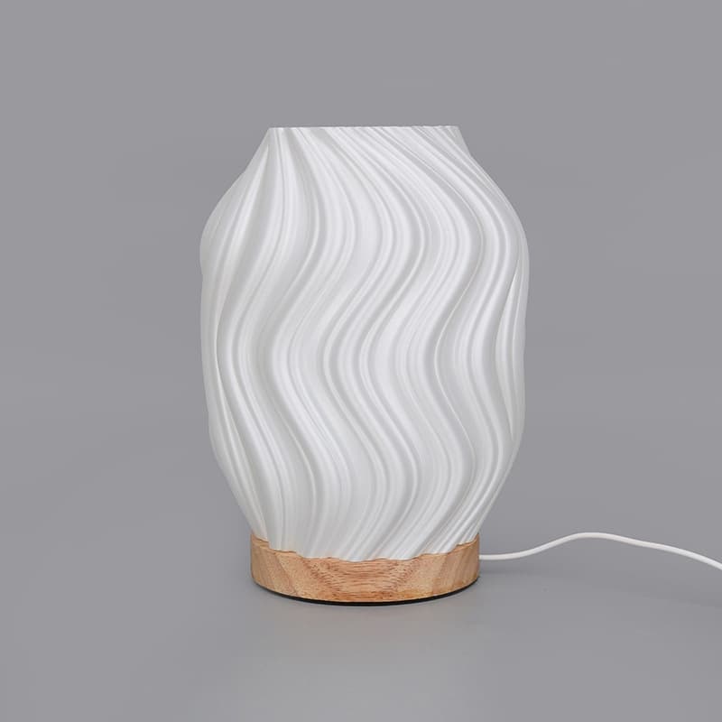 Cross-border Nordic Style 3D Decorative Table Lamp Charging Bedside High-end Luxury Ambient Light Creative Bedroom Hotel Night Light