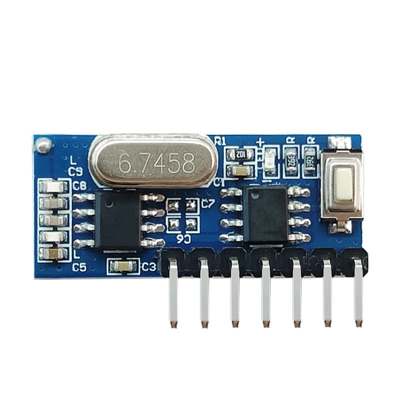 433 Remote Control Module 3.3V Decoding Module Superheterodyne Anti-Interference Module with Decoding Output IO Port