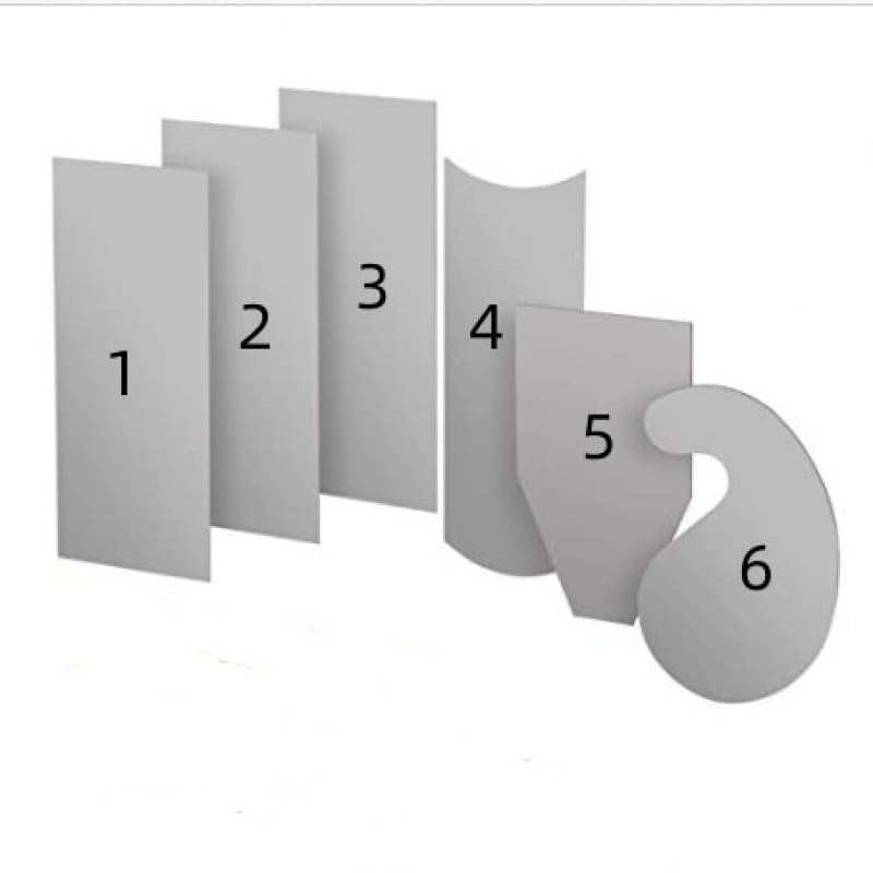Scraper 65 Manganese Steel Heat-Treated High Hardness Scraper Blade Woodworking Scraper Polishing Scraping Tool