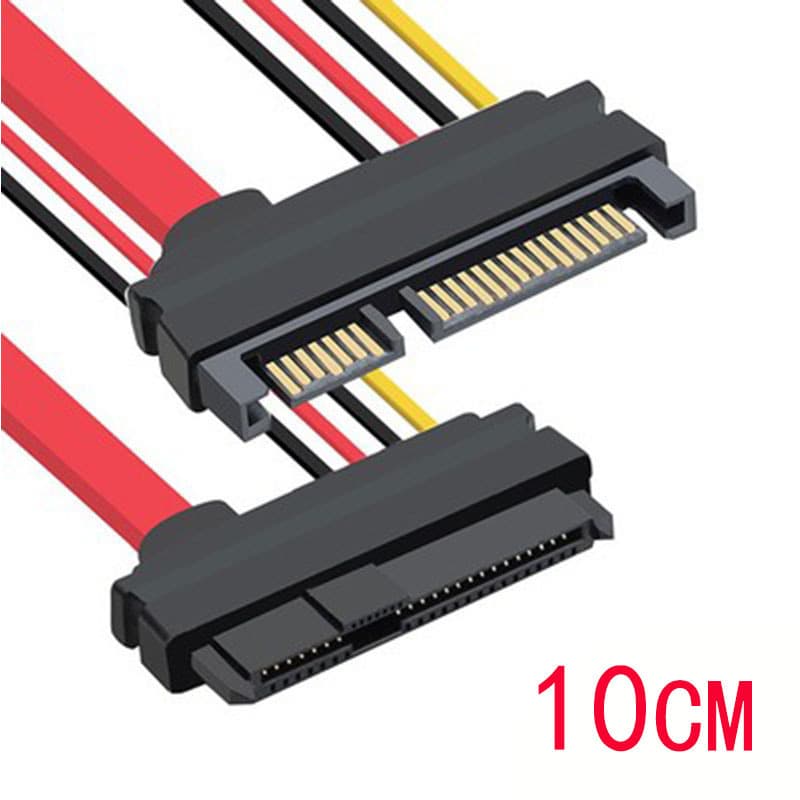 SFF-8482 Motherboard SATA adapter 15PIN power supply connected to SAS to SATA cable SAS hard drive