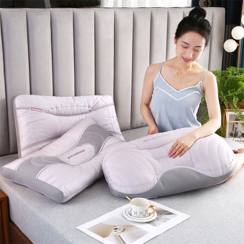Orthopedic neck pillow core to help sleep health care neck pillow single household technology adult low pillow wholesale cervical spine
