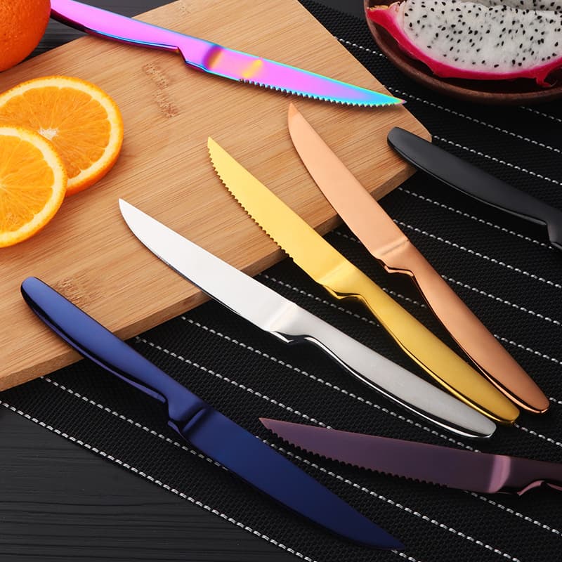 Stainless Steel Steak Knife Home Use Fruit Knife Hotel Dining Utensils Main Course Knife Western Dining Knife Beef Steak Cutter
