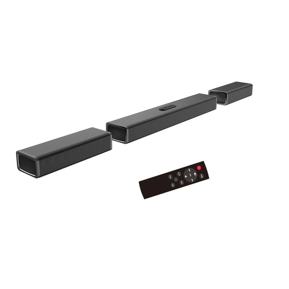 2025 New Cross-Border 2.1ch Detachable Soundbar with Built-in Subwoofer and Projector Speaker