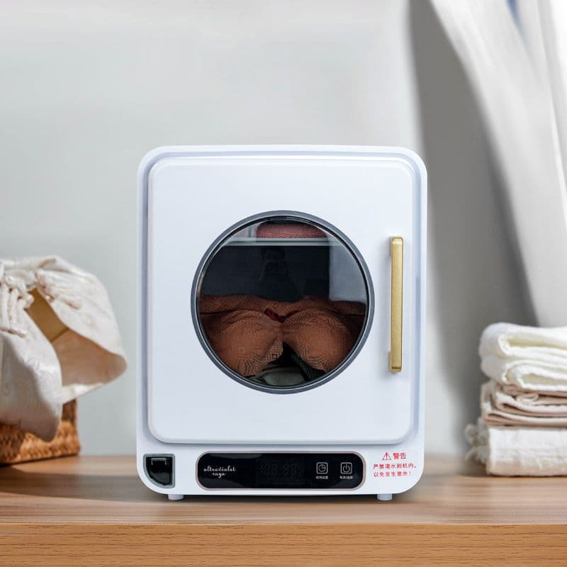 Underwear Sterilizer and Dryer Box with UV Disinfection Cabinet, Compact Home Dryer