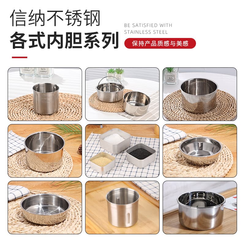 304 Stainless Steel Insulated Lunch Box/Insulated Cup/Grinding Machine Cup/Insulated Household Appliances Wholesale Manufacturer