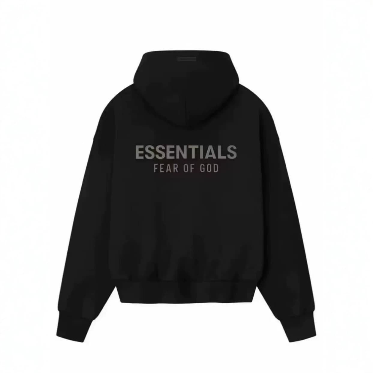 Essentials SS25 Spring Drop1 Series Classic Fit Fleece Zip Home