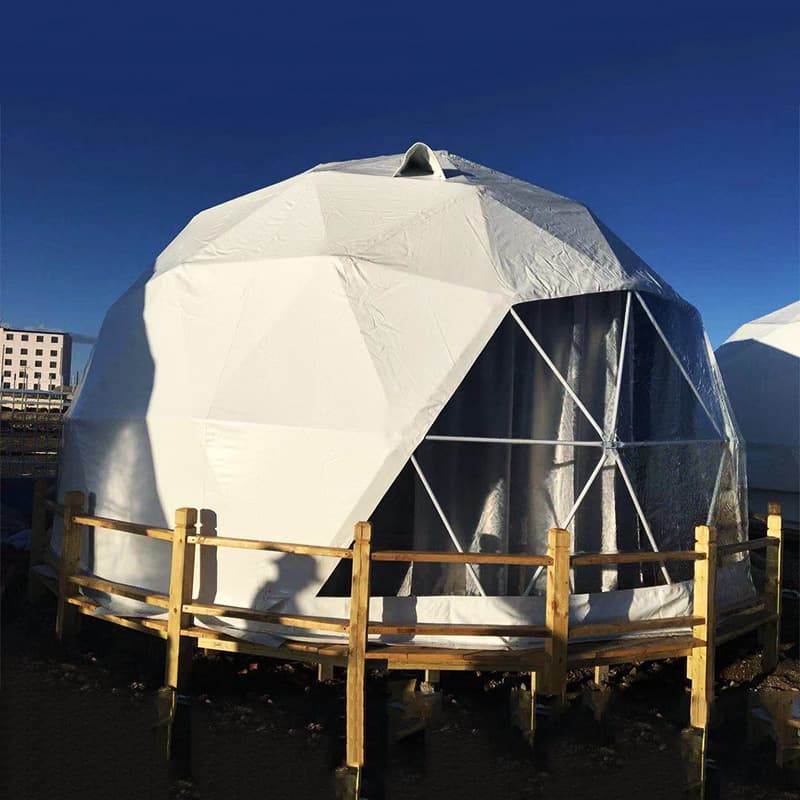 Custom Dome Outdoor Tent, Starry Ceiling Luxury Tent for B&Bs and Hotels, Resort-Style Tent for Cultural Tourism Scenic Areas