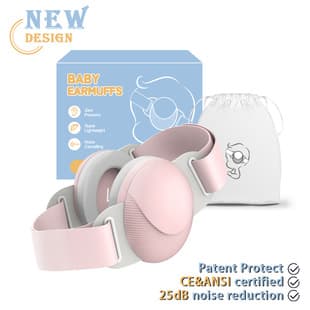 Amazon Hot Selling Factory Direct Children Baby Noise-Canceling Sleep Outdoor Airplane Noise Reduction Ear Muffs In Stock