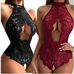 Export Source 2022 Amazon Lingerie Wholesale, Sexy Sleepwear Factory, New Crotchless Bodysuit