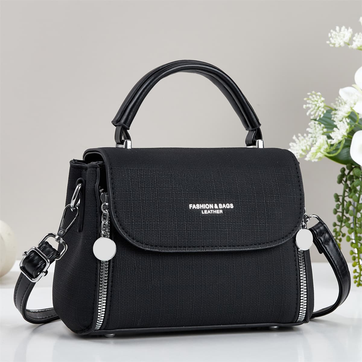 Women's bag 2026 large capacity soft leather handbag new shoulder bag trendy fashion versatile gift single shoulder crossbody bag