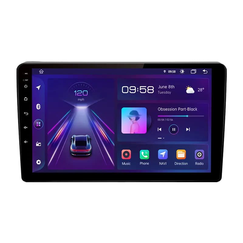 Compatible with Citroen Berlingo B9 2 Car Android Large Screen GPS Navigation All-in-One