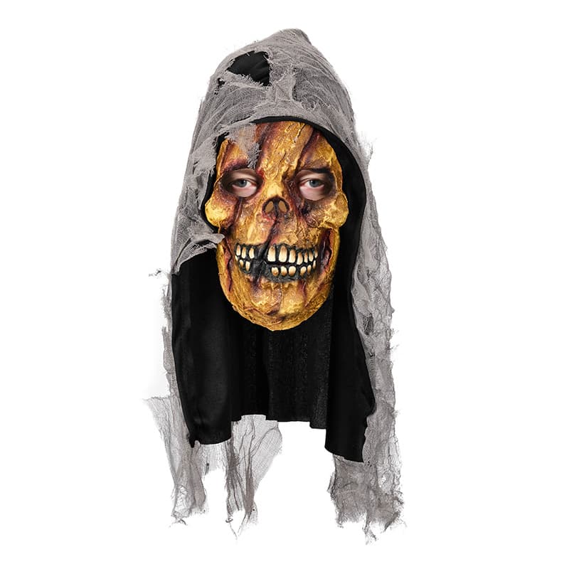 European and American cross-border Halloween horror skull turban cloth mask
