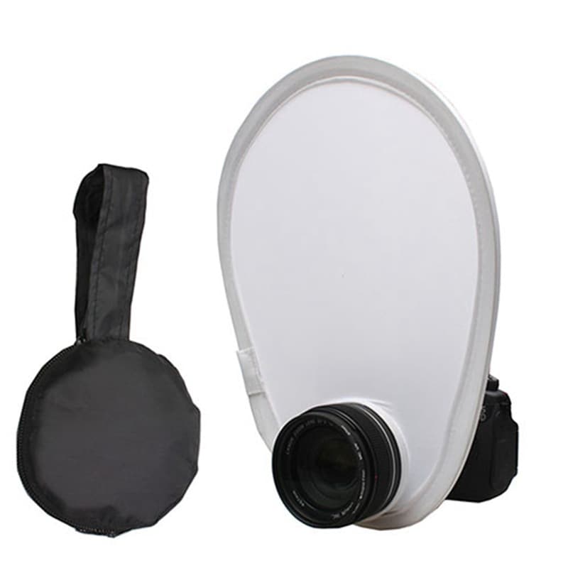 30cm Mini Softbox, Flash Diffuser Panel, DSLR Lens Light Control, External Camera Flag