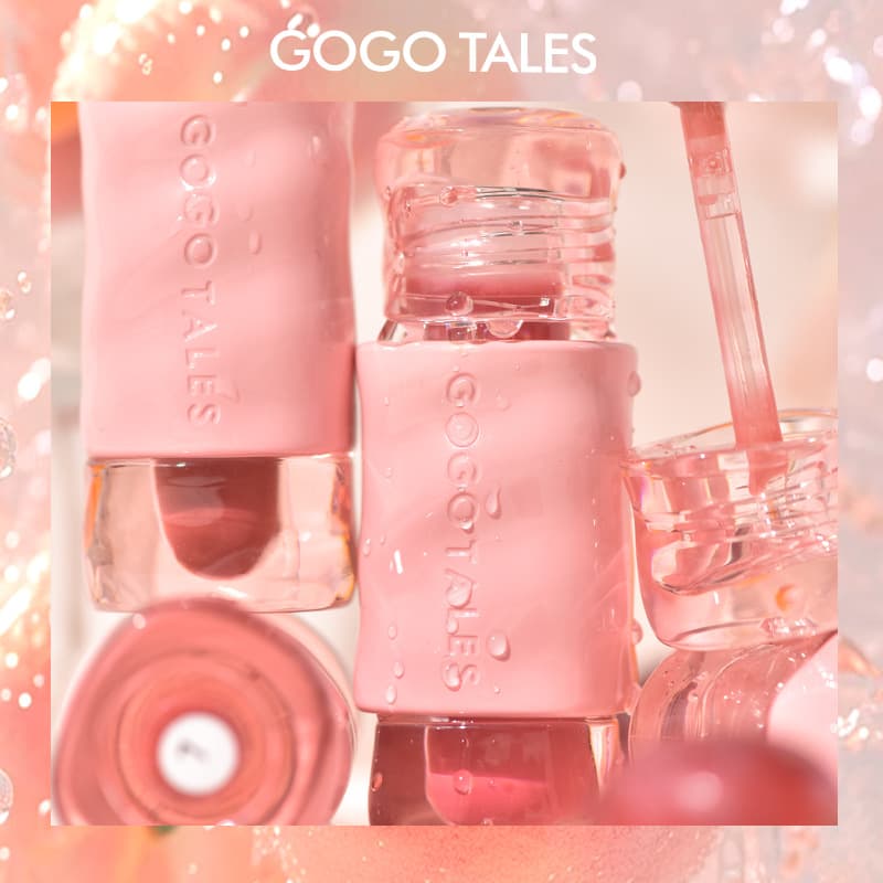 Gogo Dance Pink Glaze Lip Glaze Mirror Lip Gloss Lipstick Lip Color Lightens Lip Lines for Women Gt687