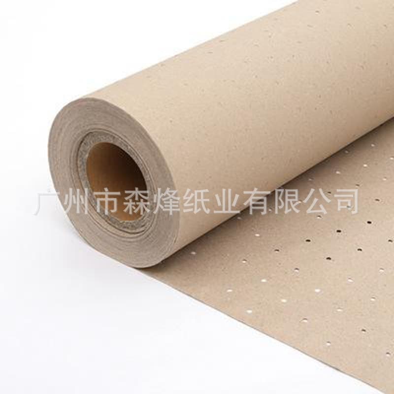 CAM Automatic Cutting Table Punching Paper, Round Hole Ventilated Bottom Perforated Paper, Garment Cutting Punching Kraft Paper