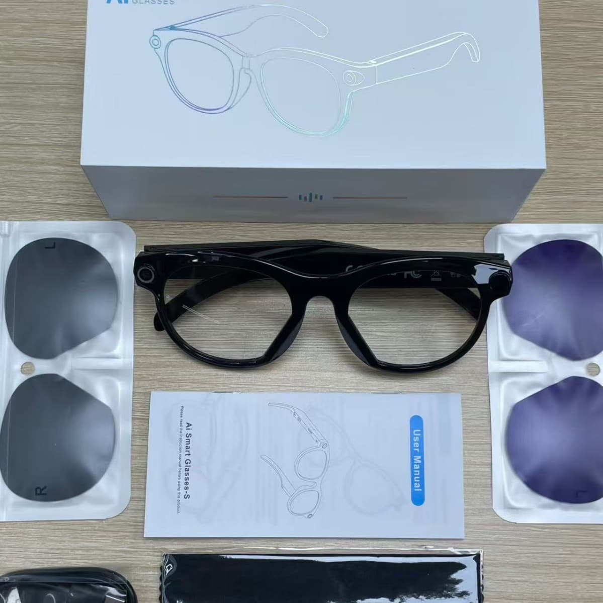 2026 New M88S AI Smart Bluetooth Glasses with Photo, Video Recording, Object Recognition & Translation, 8MP, Cross-Border Stock