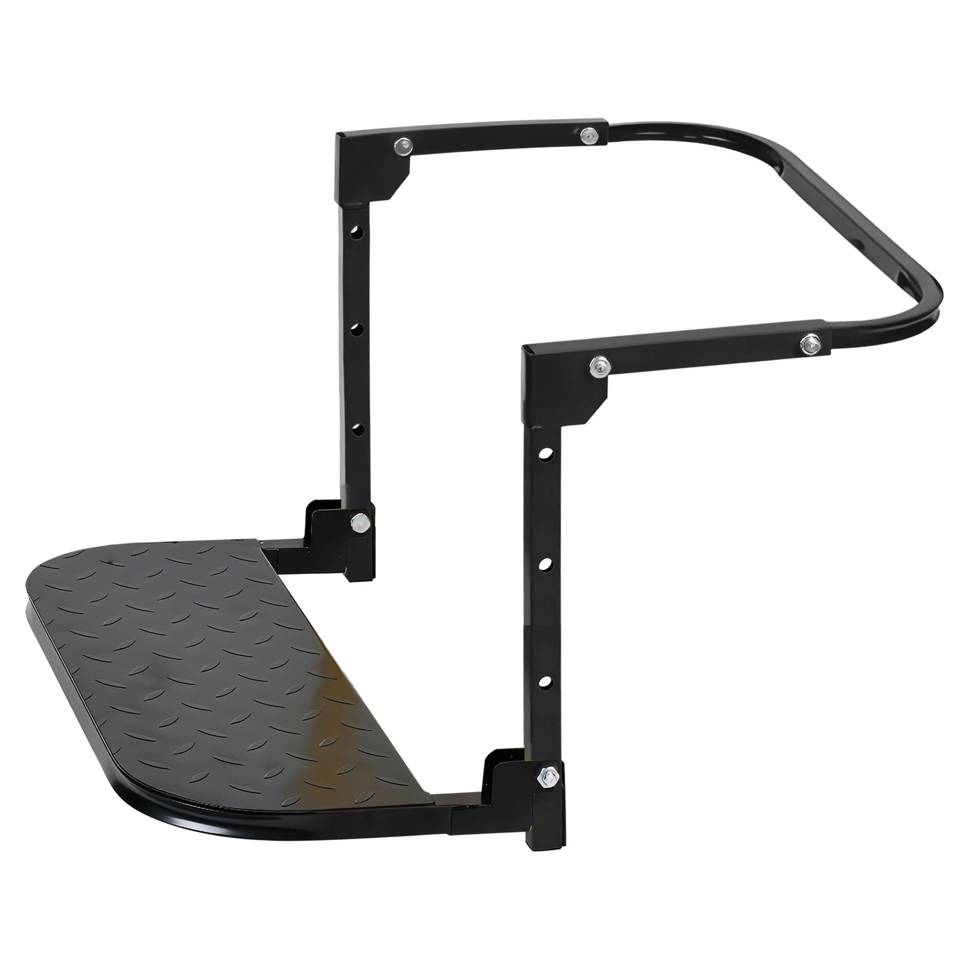 Tyre Wheel Car Tire Step Ladder Vehicle Access Ladder for Off-Road SUV Folding Telescopic Ladder for Roof Rack Climbing