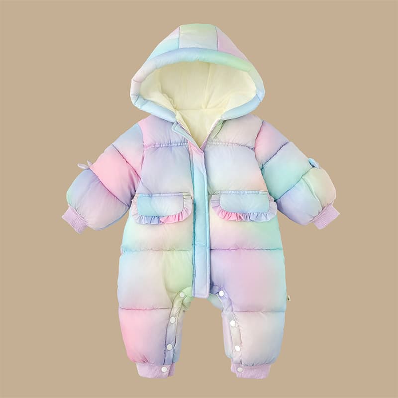 Baby Boy Girl Cotton Coat, Cute Baby Cotton Jacket Outerwear 0-1 Year, Baby Romper Winter Wear, Export