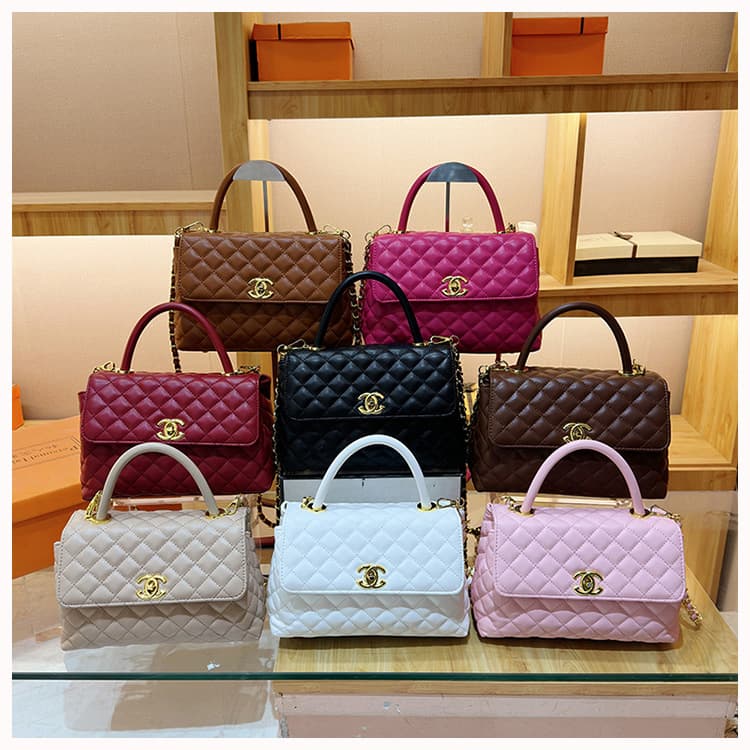 Premium Chanel-Style Handbag for Women 2026 Cross-Border New Fashion Quilted Chain Bag Handbag Shoulder Crossbody Bag