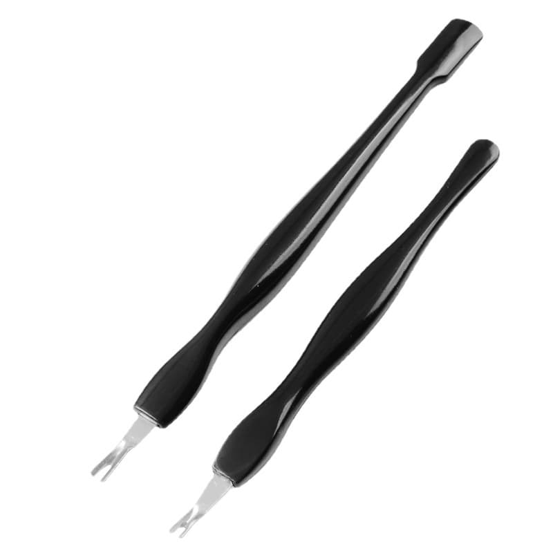 Dead skin fork, dead skin shovel, calluses manicure tool, sharp V-shaped manicure dead skin knife, nail edge barb, dead skin pusher