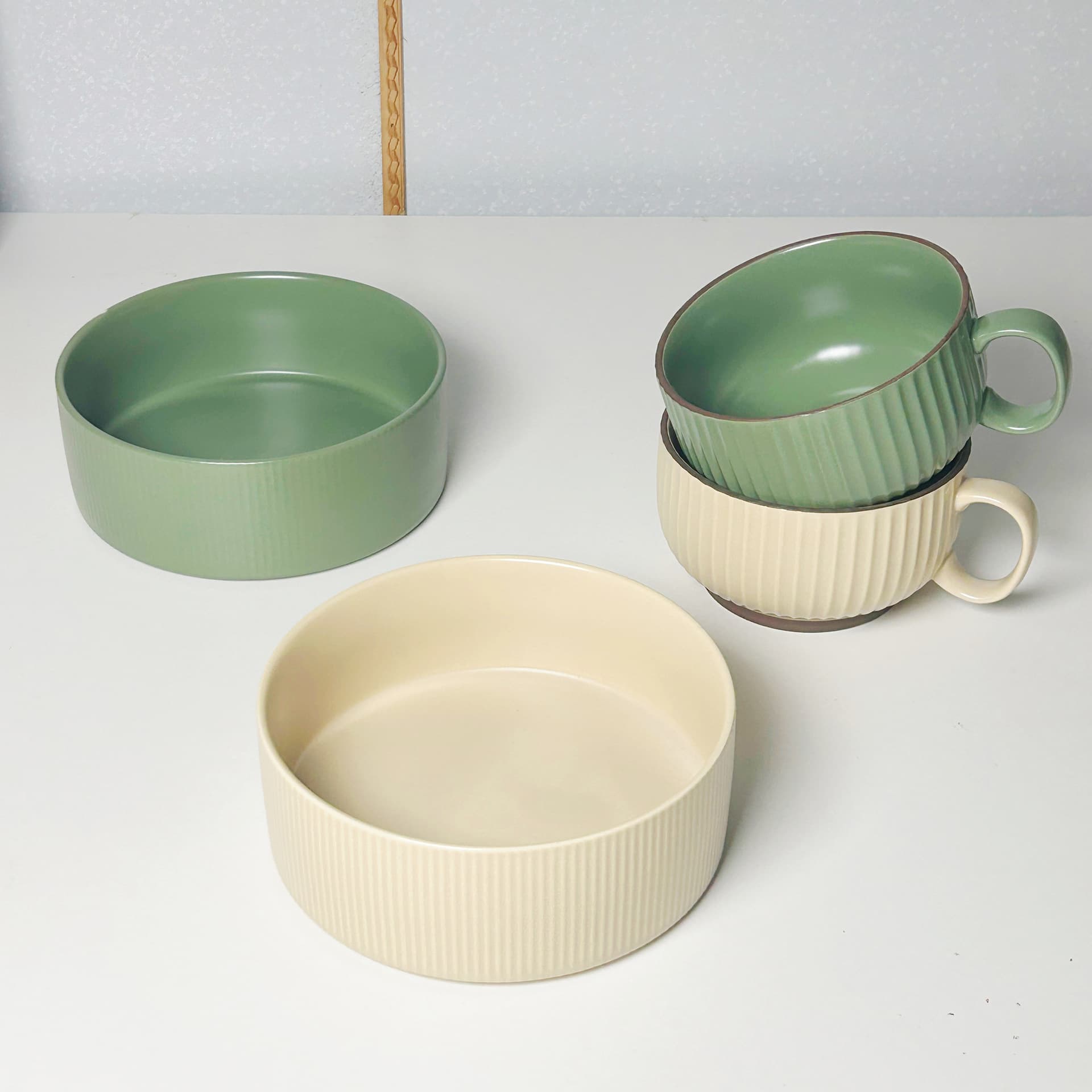 Round Rice Bowl, Noodle Bowl, Rice Bowl, Thickened Breakfast Cup, Oatmeal Mug, Home Mug, Microwave Safe