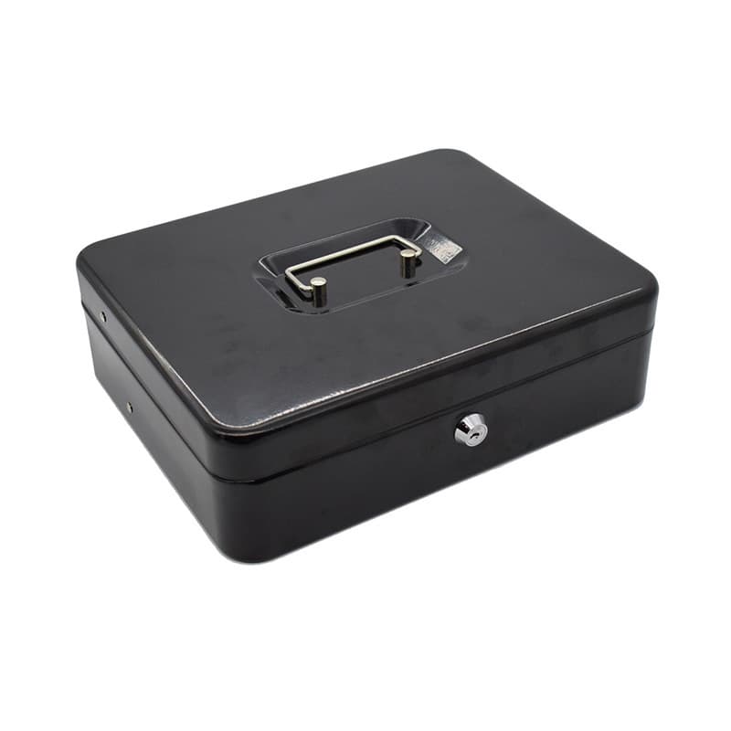 Manufacturer supplies key-operated cash boxes with lids, household mechanical cash registers/ATM boxes.