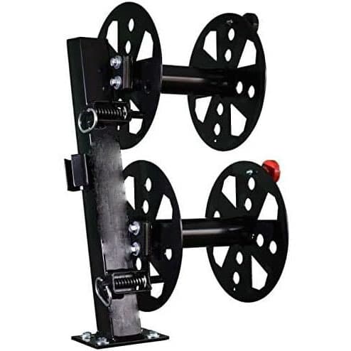 Inclined Cable Reel - Heavy-Duty Fixed Base Welded Wire Spool for Swivel Cable Reel