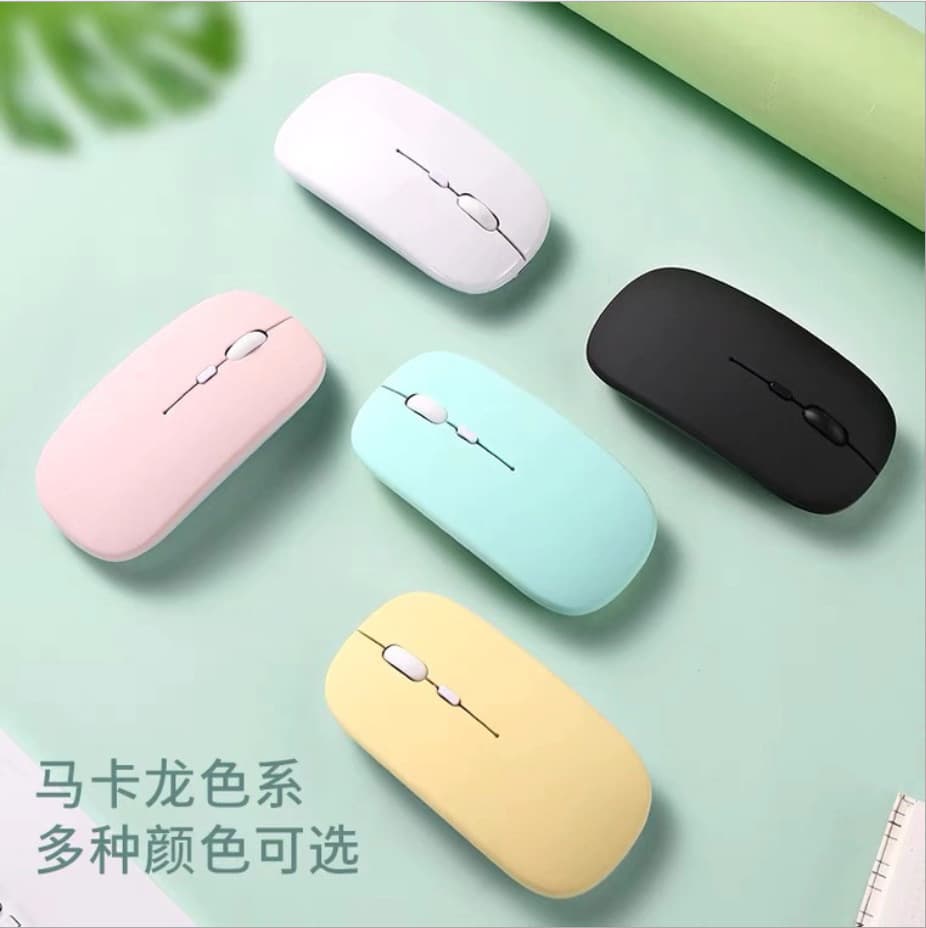 Manufacturer's new Candy Pie wireless charging Bluetooth mouse USB desktop notebook silent mouse dual-mode mouse