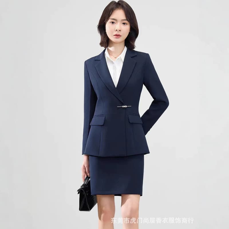 Suit jacket women's cross-border high-end 2026 new slim fit interview professional formal wear new Chinese suit suit