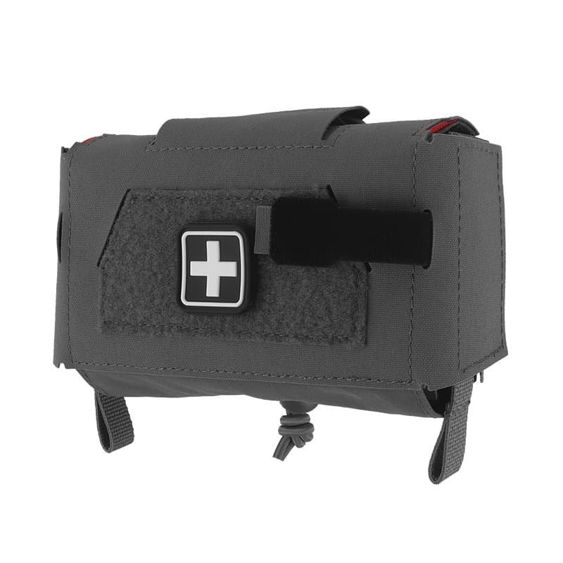 Mini First Aid Kit Survival Gear Bag Multi-Functional Tactical Pouch Compact First Aid Kit MOLLE System Attachment