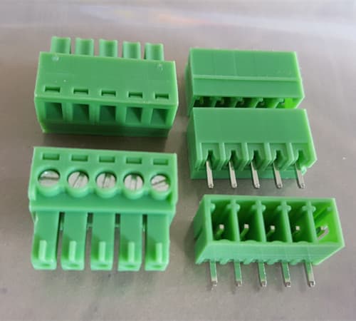 Manufacturer sales plug-in terminals 2EDG-3.5-3.5 pitch, green, various series specifications
