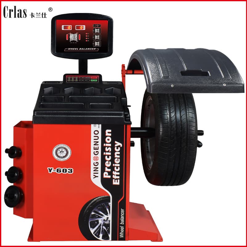 Carlanz Automotive Tire Balancing Machine, Small and Medium-Sized Car Tire Balancing Machine, Dynamic Balancing Machine, Fully Automatic Y-603