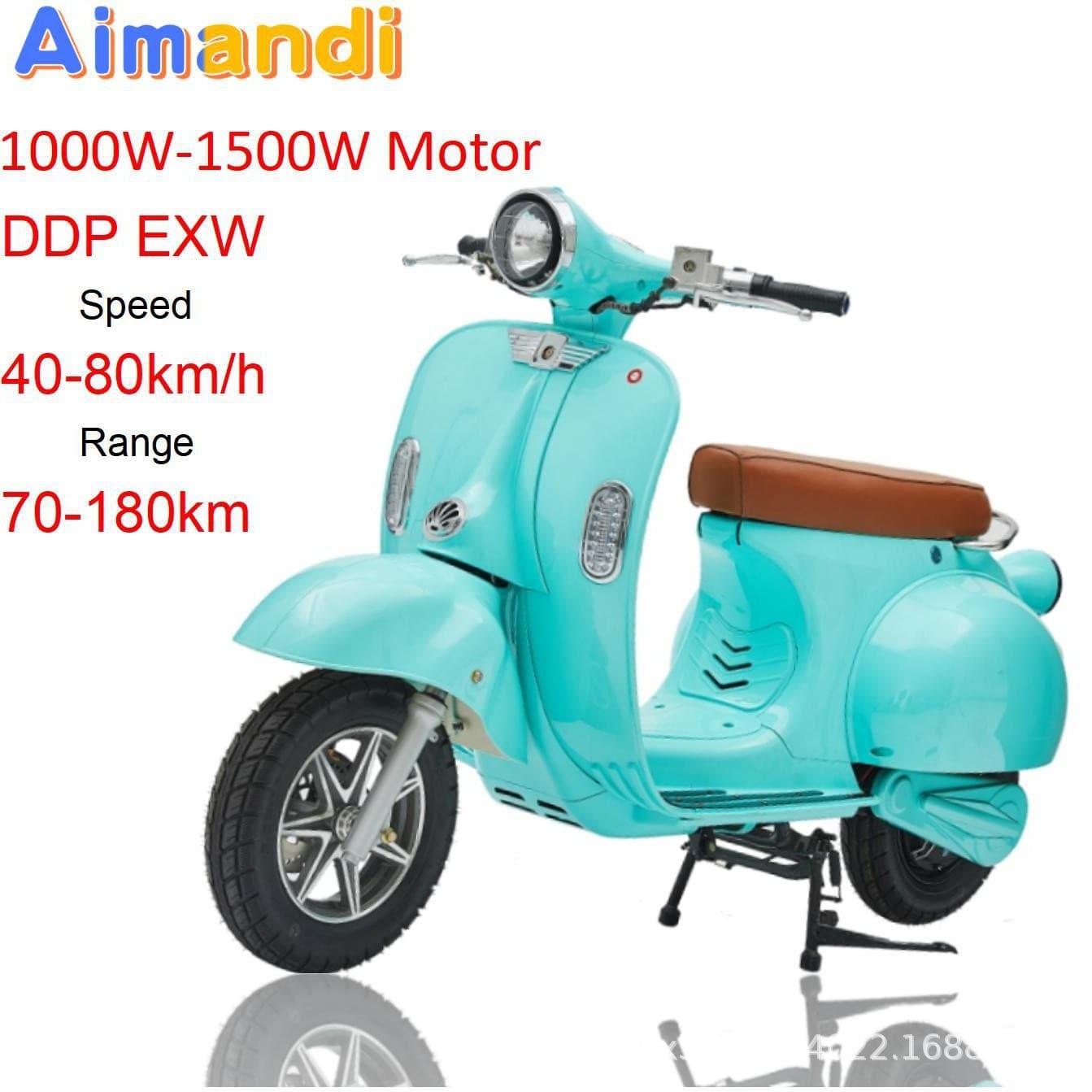 European Direct Sales EEC COC Certified High-Performance Electric Scooter Motorcycle Supports Customization European Certification