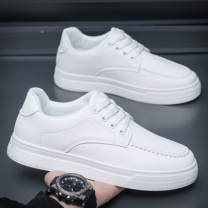 Men's Cross-Border Large Size Breathable Skate Shoes Four-Season Casual Shoes Fashion Trendy Sports Shoes White Shoes Men Original Style Shoes