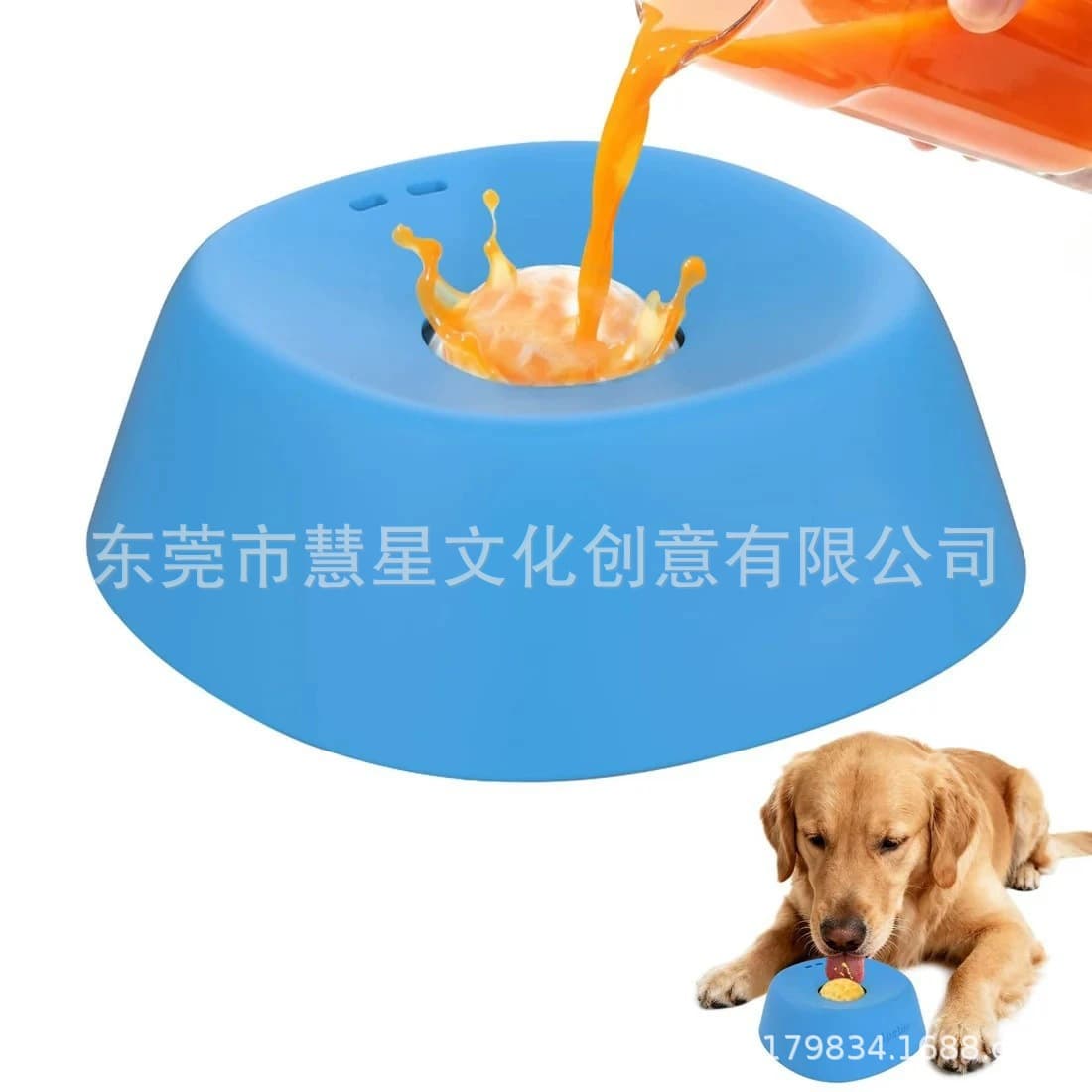 Cross-Border Best Seller Dog Liquid Lick Bowl Pet Slow Feeder Non-Slip Spherical Dog Lick Bowl In Stock