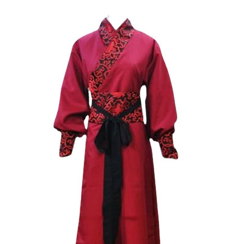 Graduation Class Photo Ancient Hanfu Unisex Costume Scholar TV Drama Tang Suit Women's Hero Performance Outfit