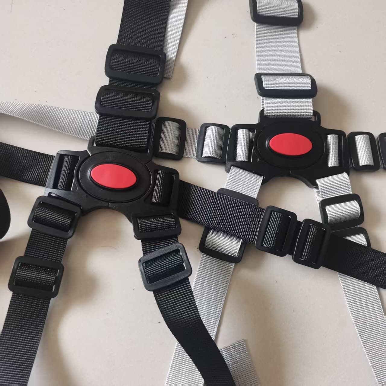 Children's growth chair safety belt baby dining chair safety belt baby chair five-point safety belt solid wood chair safety belt