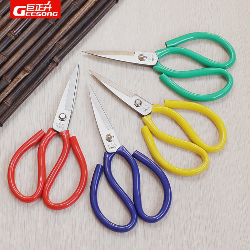 Juzhengsheng stainless steel P02 kitchen household scissors, leather shears, tin snips, industrial scissors