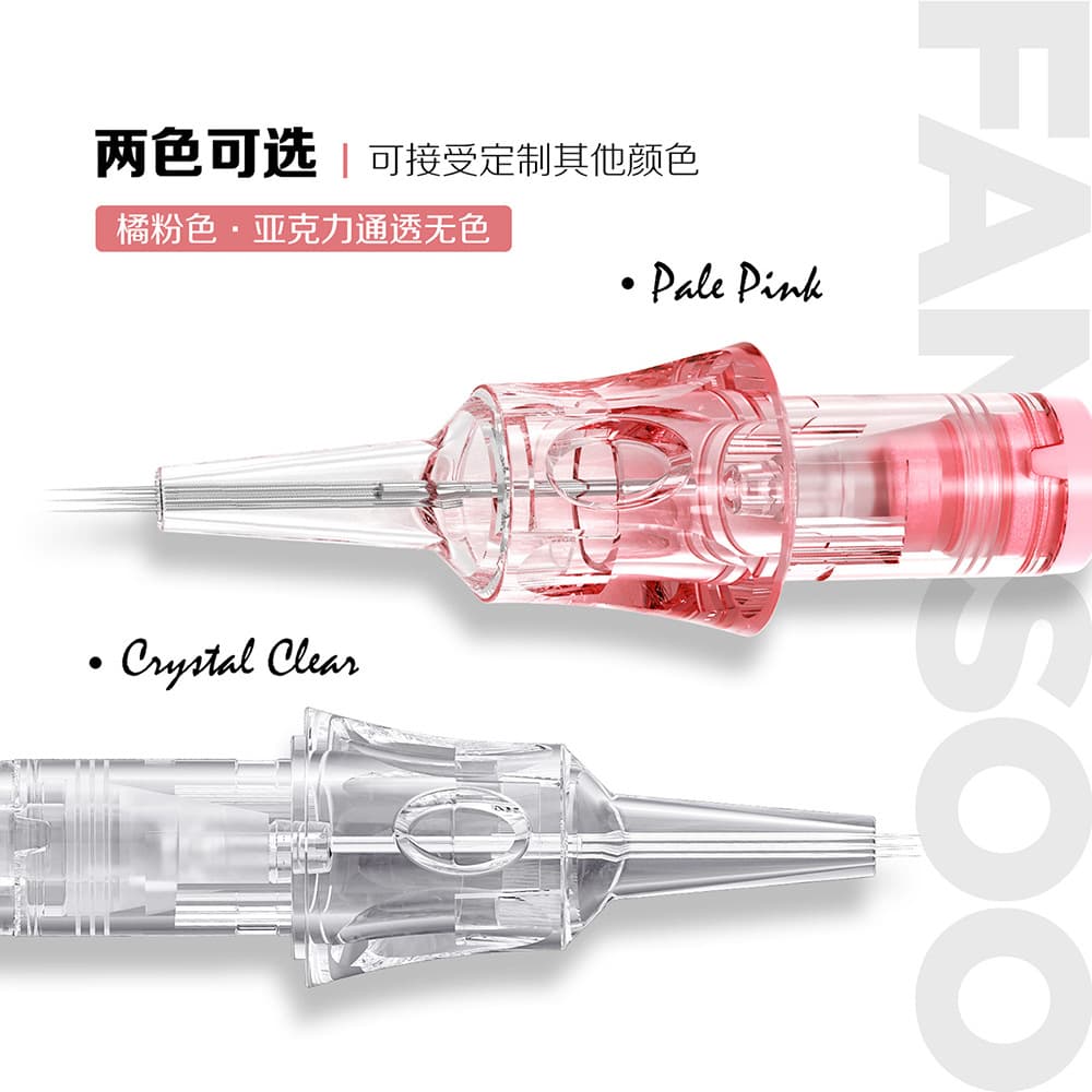 Nuo Jiao Universal Tattoo Machine Disposable Needles, Korean Style Eyebrow, Eyeliner, Lip, and Scalp Micropigmentation All-in-One Individually Packed Universal Needles