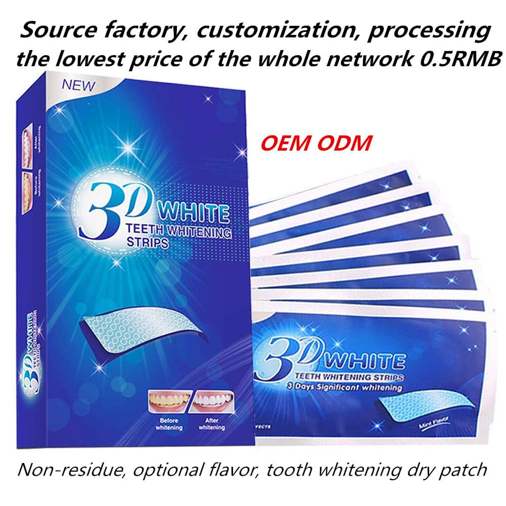 Teeth Whitening Strips 3D 5D 9D WHITE Whitening Strips Dazzling White Teeth Whitening Strips Tooth Whitening Remove Yellow 3D Dazzling White Teeth Strips