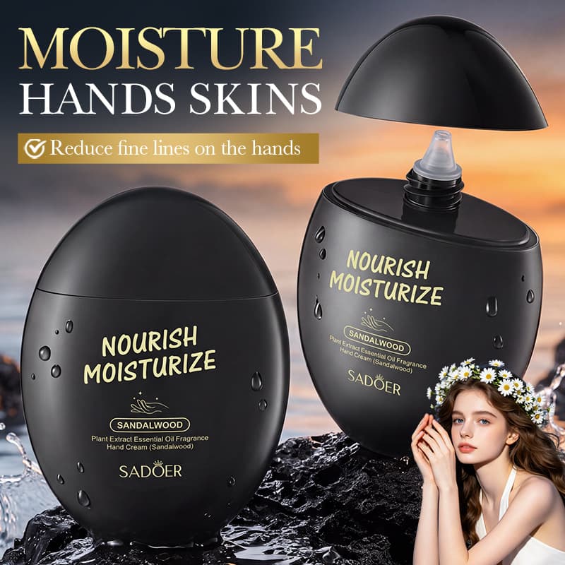 Full English Sandalwood Hand Cream SADOER Plant Essential Oil Fragrance Hand Cream 60g Autumn and Winter Moisturizer Cross-border