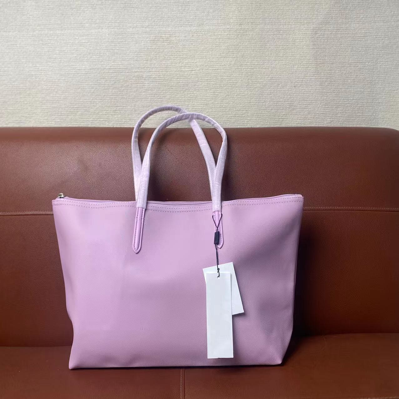 French Fashion Popular Convenient Tote Bag, Large Bucket Shoulder Bag for Women, Large Capacity Handheld Bag, Solid Color Commuter Bag