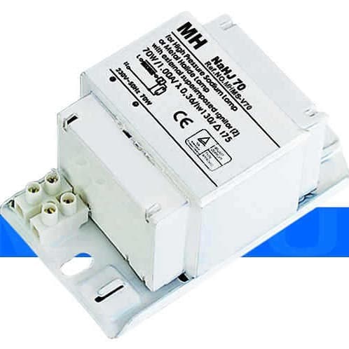 70W, 80W, 125W EU Standard High Pressure Metal Halide Lamp, Sodium Lamp, Mercury Lamp Copper Wire Aluminum Wire Ballast